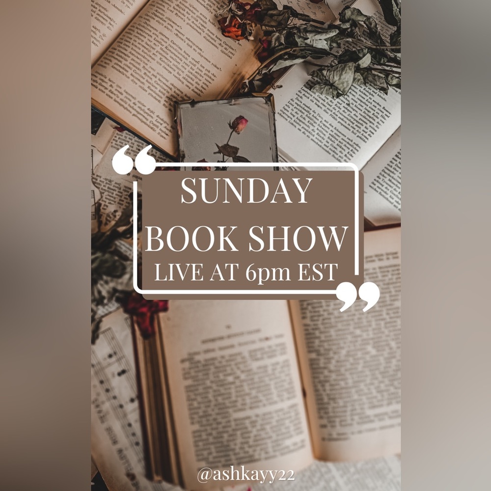 LIVE SHARE SHOW - Book Themed!!! 📚